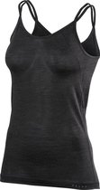 FALKE Wool Silk Dames Singlet - Anthracite Melange - Maat XL
