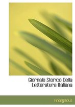 Giornale Storico Della Letteratura Italiana