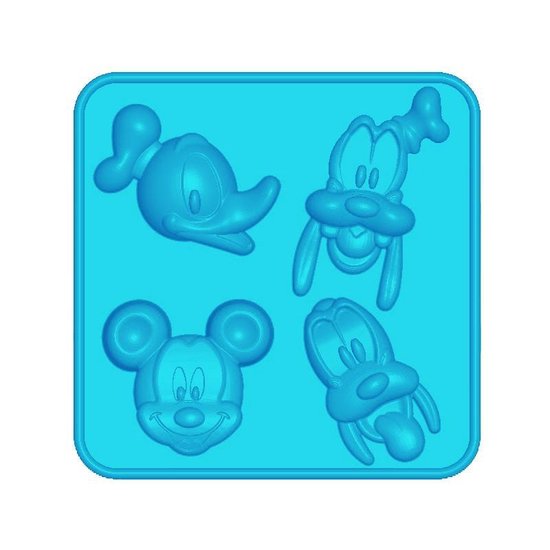 Bakvorm - Disney: Mickey Mouse, Pluto, Donald Duck & Goofy | bol.com