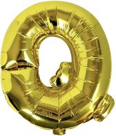 Ginger Ray Pick & Mix - Folieballon letter Q - goud