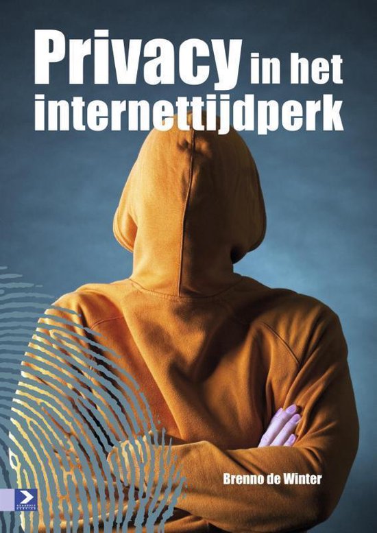 Cover van het boek 'Privacy en internet' van B. de Winter