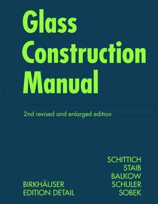 Glass Construction Manual - cover