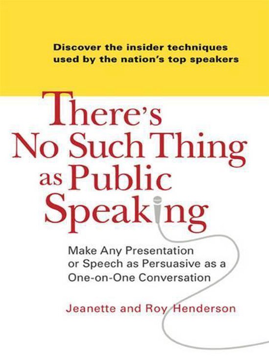 There's No Such Thing as Public Speaking - cover