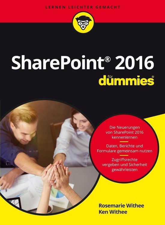 Für Dummies - Microsoft SharePoint 2016 für Dummies - cover