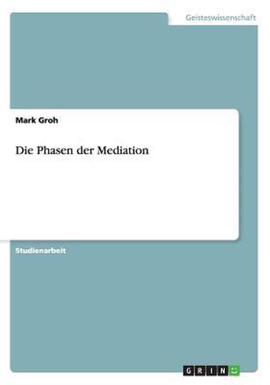 Die Phasen der Mediation - cover