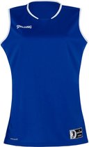 Spalding Move Tanktop dames Basketbalshirt - Maat M  - Vrouwen - blauw/wit