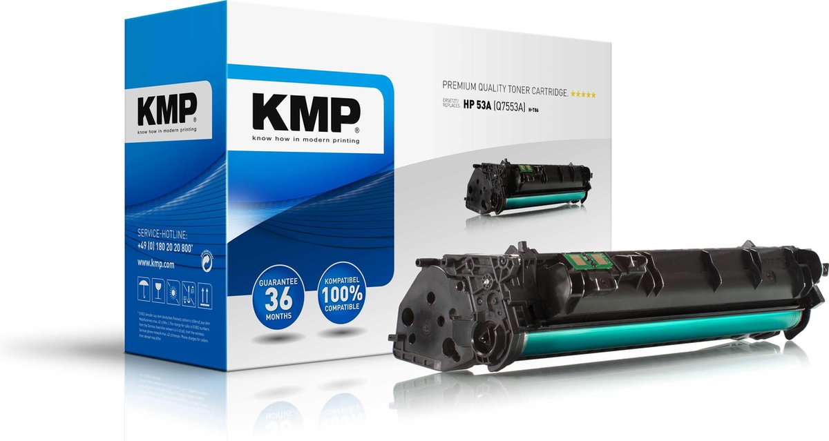 KMP H-T86 tonercartridge 1 stuk(s) Zwart