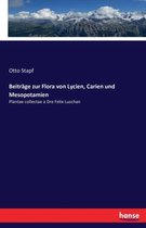 Beitrage zur Flora von Lycien, Carien und Mesopotamien