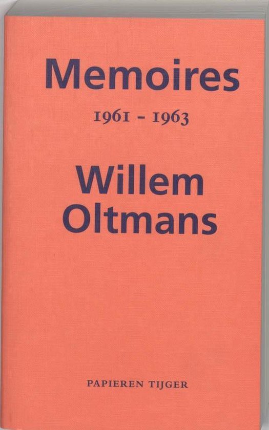Cover van het boek 'Memoires / 1961-1963' van Willem Oltmans