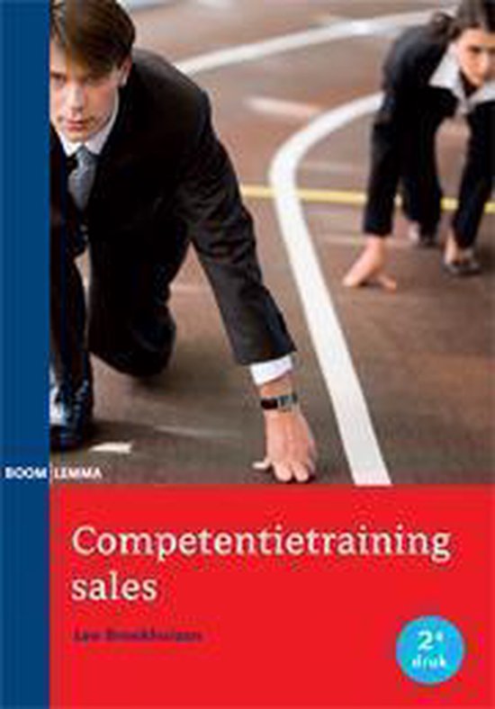 Cover van het boek 'Competentietraining sales' van Leo Broekhuizen