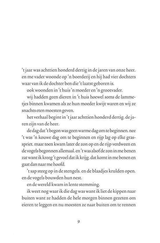 Een tekstpagina met Nederlandse tekst.