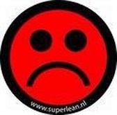 Magneet Smiley Rood