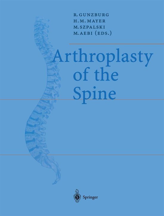 Medicine (R0) - Arthroplasty of the Spine - cover