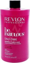 MULTI BUNDEL 2 stuks Revlon Be Fabulous Daily Care Normal Cream Conditioner 750ml