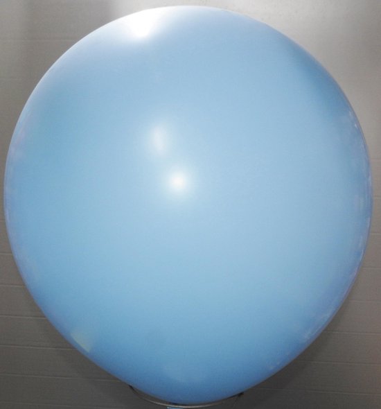 reuze ballon 160 cm 64 inch licht blauw