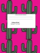 Cactus Composition Notebook