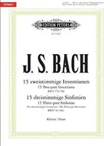 15 zweistimmige Inventionen BWV772-786 und 15 dreistimmige Sinfonien BWV787-801