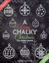 A Very Chalky Christmas Coloring Book