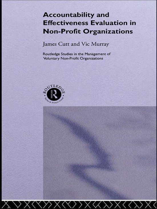 Routledge Studies in the Management of Voluntary and Non-Pro ... - cover