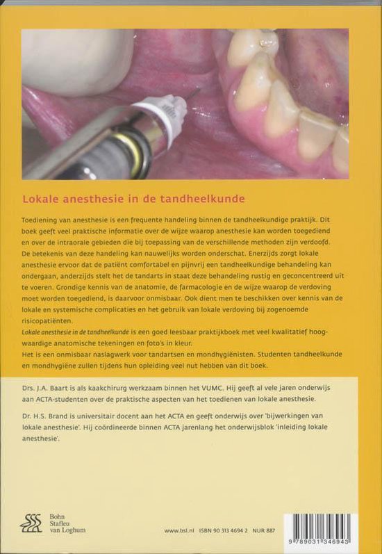 Samenvatting lokale anesthesie: lokale complicaties en risicopatiënten