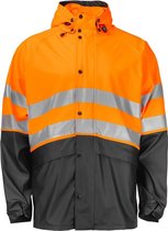 Projob 6431 Regenjas Reflectie Oranje/Zwart maat XXL