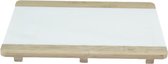Presenteerplank - Marmer/Bamboe - 22x31cm