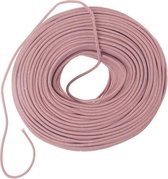 Strijkijzersnoer Rood-Wit 2 meter | Maak je eigen unieke lamp!