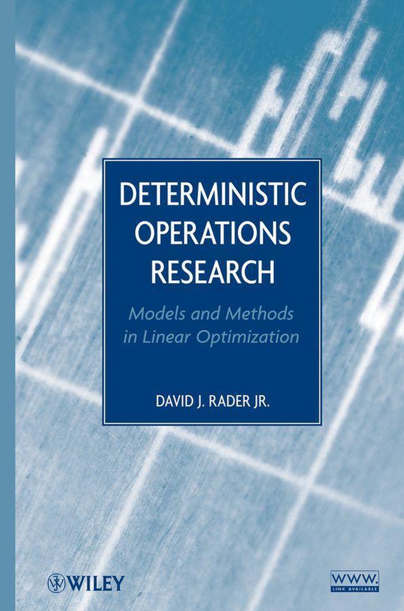 Omslag van Deterministic Operations Research
