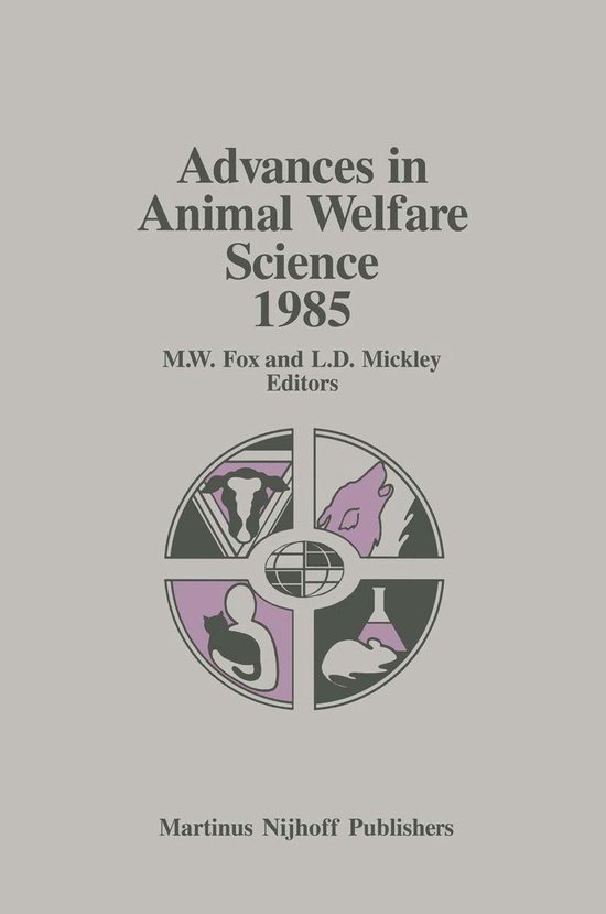Medicine (R0) - Advances in Animal Welfare Science 1985 - cover
