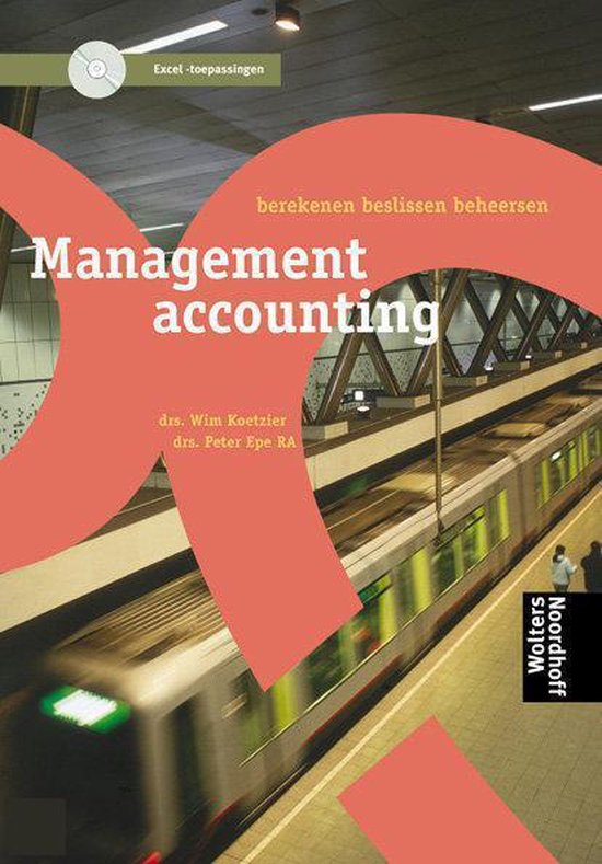 Cover van het boek 'Management accounting + CD-ROM / druk 1' van Wim Koetzier