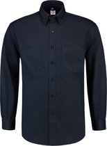 Tricorp OHL150 Overhemd - Lange mouw - Maat L - Marineblauw