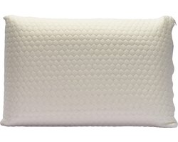 Hoofdkussen Maurits - natuur latex - 40x60 cm (hoogte 12 cm)