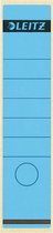 14x Leitz rugetiketten 6,1x28,5cm, blauw