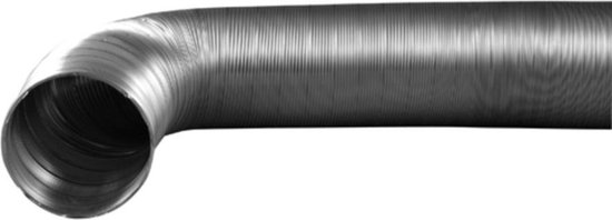Flexibele Afvoerslang Aluminium - 102 mm x 3 m
