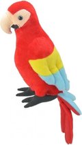 Pluche papegaai knuffel 38 cm