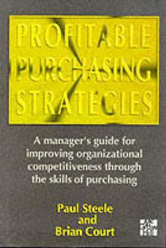 Profitable Purchasing Strategies - cover