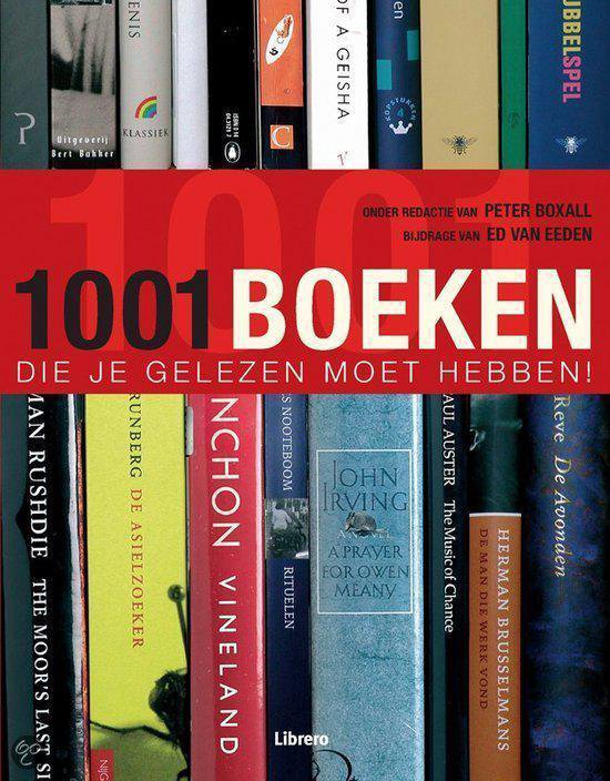 Cover van het boek '1001 boeken die je gelezen moet hebben!' van Peter Boxall