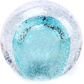Glasobject Stardust bulb mini urn glas tiffany blue