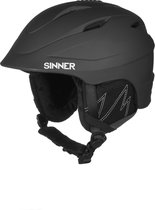 Sinner Gallix II - Skihelm - Volwassenen - 59-60 cm / Maat L - Zwart