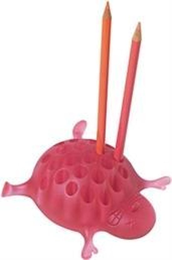 A Di Alessi Sebastiano Pencil Holder, Red (8003299922697)