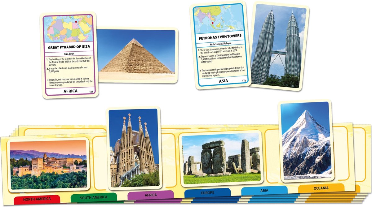bol.com | Wonderen van de Wereld Kaarspel | Games