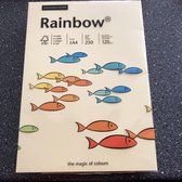 Rainbow Color paper zacht geel 120gram kl12