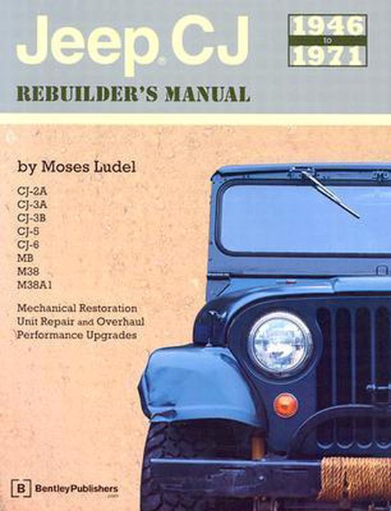 Jeep CJ Rebuilder's Manual - cover