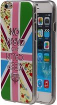 Keizerskroon TPU Cover Case voor Apple iPhone 6/6S Hoesje