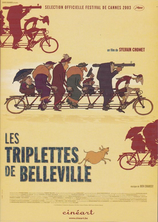 Les Triplettes de Belleville ( FR) DVD