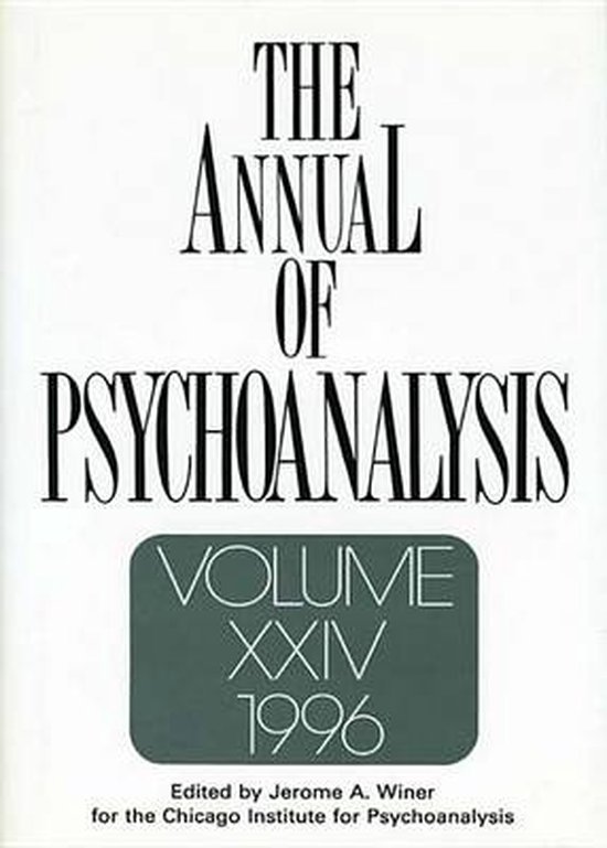The Annual of Psychoanalysis, V. 24 - cover