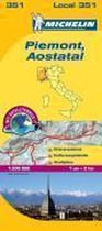 Michelin Lokalkarte Piemont-Aostatal 1 : 200 000