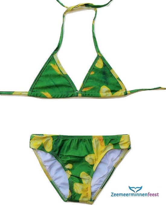 Zeemeermin Aloha bikini maat 122 (M)