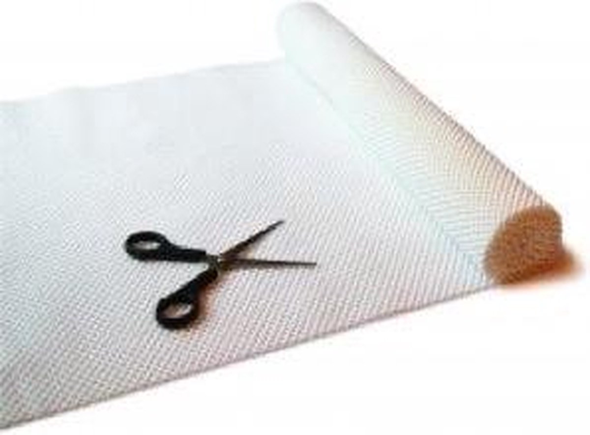 Almepro Anti-slip onderkleed Almepro anti-slip net  50cm x 182cm  wit