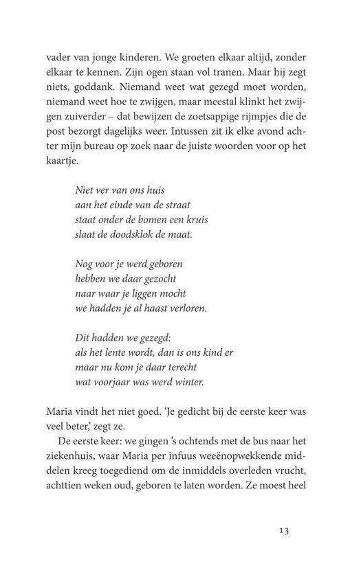 Pagina 13 van een boek met tekst.